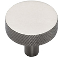 MT3884-032 GSN - 1.25" Disc Knob w/ Knurled Edge - Satin Nickel
