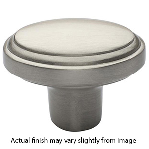 MT3975-040 GSN - 1-5/8" Oval Cabinet Knob - Satin Nickel