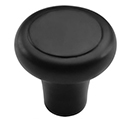 MT3990-032 BLK - 1-1/4" Newport Cabinet Knob - Flat Black