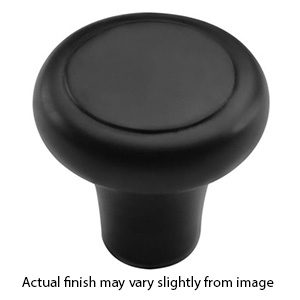 MT3990-032 BLK - 1-1/4" Newport Cabinet Knob - Flat Black