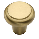 MT3990-032 MSB - 1-1/4" Newport Cabinet Knob - Satin Brass