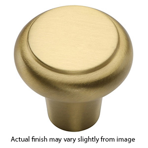 MT3990-038 MSB - 1-1/2" Newport Cabinet Knob - Satin Brass