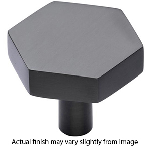 MT4334-043 DOR - 1.75" Hex Cabinet Knob - Oil Rubbed Bronze