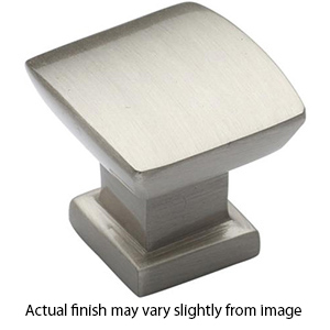 MT4382-035 GSN - 1-3/8" Convex Square Knob - Satin Nickel