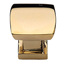 MT4382-025 ULB - 1" Hudson Cabinet Knob - Unlacquered Brass
