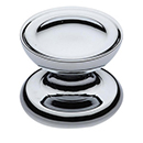 MT4386-032 PCH - 1-1/4" Beverly Cabinet Knob - Polished Chrome