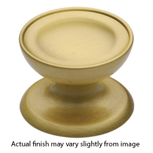 MT4386-032 MSB - 1-1/4" Beverly Cabinet Knob - Satin Brass