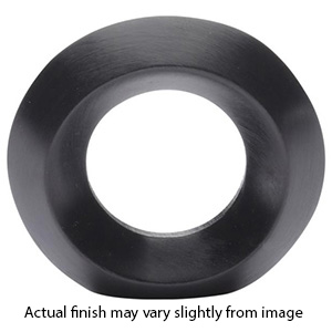 MT4553-040 BLK - 1-9/16" Cabinet Knob - Flat Black