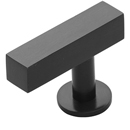 MT4670-044 BLK - Cabinet T-Knob - Flat Black