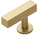 MT4670-044 MSB - Cabinet T-Knob - Satin Brass