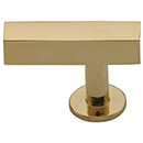 MT4670-044 ULB - Bristol Cabinet Knob - Unlacquered Brass