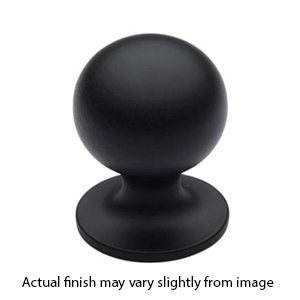 MT8321-032 BLK - Rhode - 1-1/4" Orb Cabinet Knob - Flat Black