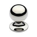 MT8321-032 PNI - Rhode - 1-1/4" Orb Cabinet Knob - Polished Nickel