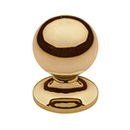 MT8321-032 ULB - Rhode - 1-1/4" Orb Cabinet Knob - Unlacquered Brass