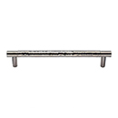 MK4461-102 PNI - 4" Partial Hammered Cabinet Pull - Polished Nickel