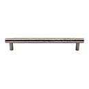 MK4461-102 GSN - 4" Partial Hammered Cabinet Pull - Satin Nickel