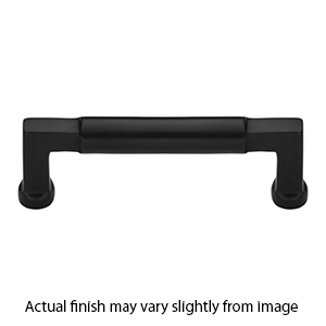 MT0312-254 BLK - 10"cc Bauhaus Cabinet Pull - Flat Black