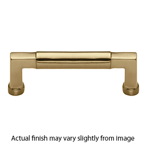 MT0312-320 MSB - 12-5/8"cc Bauhaus Cabinet Pull - Satin Brass