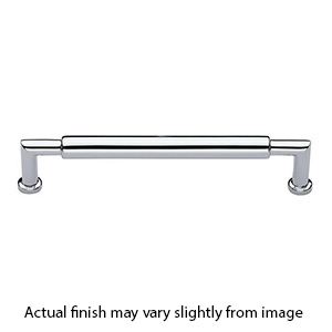 MT0319-254 PCH - 10"cc Bauhaus Round Cabinet Pull - Polished Chrome