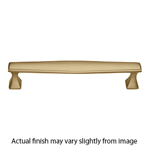 MT0334-254 MSB - 10"cc Pyramid Cabinet Pull - Satin Brass