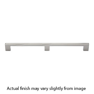 MT0337-480 PNI - 18-7/8"cc Urban Cabinet Pull - Polished Nickel