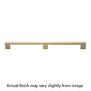 MT0337-480 MSB - 18-7/8"cc Urban Cabinet Pull - Satin Brass
