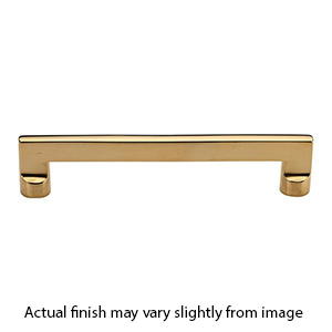 MT0345-096 ULB - 3.75"cc Apollo Cabinet Pull - Unlacquered Brass