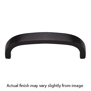 MT1800-152 BLK - 6"cc Bridge Cabinet Pull - Flat Black