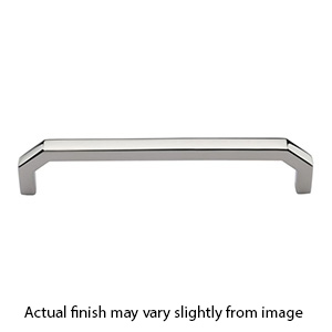 MT3465-152 PNI - 6"cc Angular Cabinet Pull - Polished Nickel
