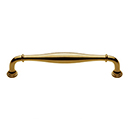 MT3960-102 ULB - 4"cc Adria Cabinet Pull - Unlacquered Brass