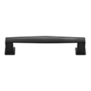 MT4384-102 BLK - 4"cc Hudson Cabinet Pull - Flat Black