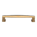 MT4384-102 ULB - 4"cc Hudson Cabinet Pull - Unlacquered Brass