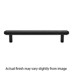 MT4410-254 BLK - 10"cc Stepped Cabinet Pull - Flat Black