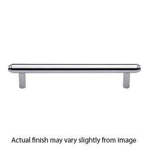 MT4410-254 PCH - 10"cc Stepped Cabinet Pull - Polished Chrome