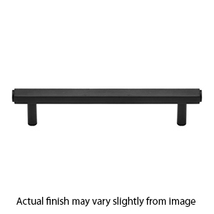 MT4422-102 BLK - 4"cc Hex Cabinet Pull - Flat Black