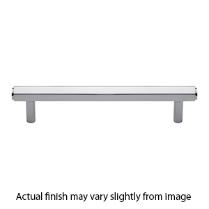 MT4422-152 PCH - 6"cc Hex Cabinet Pull - Polished Chrome