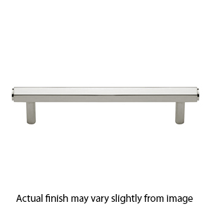 MT4422-254 PNI - 10"cc Hex Cabinet Pull - Polished Nickel