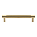 MT4434-102 MSB - 4"cc Phoenix Cabinet Pull - Satin Brass