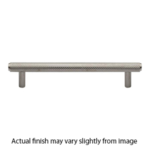 MT4458-254 GSN - 10"cc Knurled Cabinet Pull - Satin Nickel