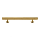 MT4670-102 ULB - 4"cc Bristol - Huntington Cabinet Pull - Unlacquered Brass