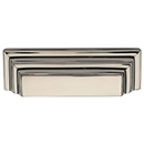 MT2764-064 PNI - Stepped - George Cup Pull - Polished Nickel