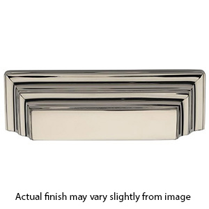MT2764-064 PNI - Stepped - George Cup Pull - Polished Nickel