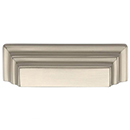 MT2764-064 GSN - Stepped - George Cup Pull - Satin Nickel