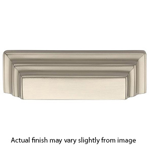 MT2764-064 GSN - Stepped - George Cup Pull - Satin Nickel