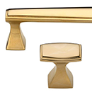Deco - Unlacquered Brass