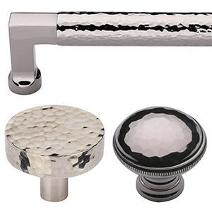 Hammered - Polished Nickel