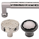 Hammered - Polished Nickel
