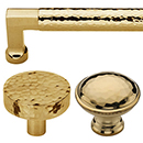 Hammered - Unlacquered Brass
