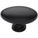 118 - Ashley Norton - Egg 1 1/4" Knob - Matte Black