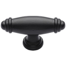 119 - Tuscany - 3 1/8" x 7/8" Cabinet Knob - Matte Black